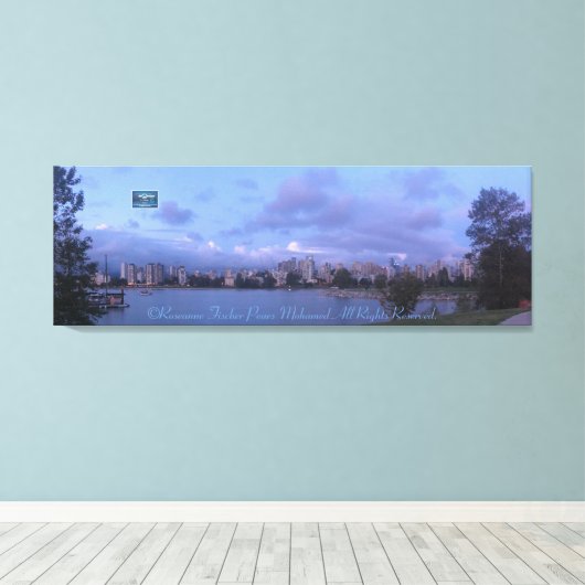 キャンバスStr/Long(WaterFront101)RFPMDesigns ©️ 2019/24 キャンバスプリント (インサイチュ (ウッドフロア))