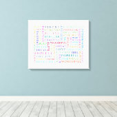 キャンバ感動的ス印刷位置コラージュ キャンバスプリント (インサイチュ (ウッドフロア))