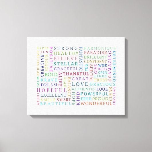 キャンバ感動的ス印刷位置コラージュ キャンバスプリント (正面)