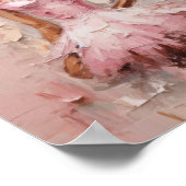 キャンバ素朴ス絵画 |閉じるプロファイルポートレート | ポスター (角)