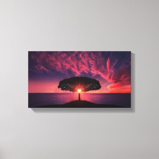 キャンバ絵を描ス キャンバスプリント (正面)