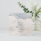 キャンバ芸術的スリハーサルスクエア招待状 招待状 (スタンド正面)