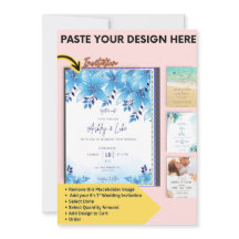 キャンバ ウェディング インビテーション & セーブ・ザ・デート テンプレート