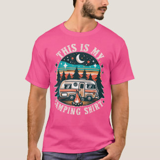 キャンパおもしろいーハイキング自然シャツこれは私のカムピン Tシャツ
