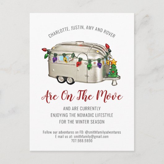 キャンパお洒落ー季節動機発表 案内ポストカード (正面)