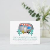 キャンパお洒落ー移動発表 案内ポストカード (スタンド正面)