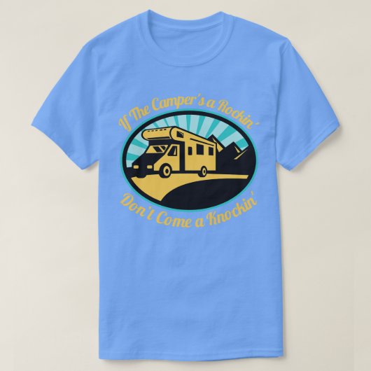 キャンパもしーAロックインは来ノックではない Tシャツ (デザイン正面)