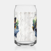 キャンパクールーレイクハウス魚釣り愛好家の名前を追加 ガラス缶 (左)