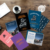 キャンパス忍者男子学生の社交クラブパーティ招待状カード セーブザデート