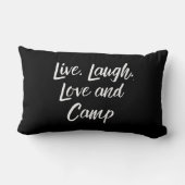 キャンパパーソナライズされたー装飾用クッション ランバークッション (裏面)