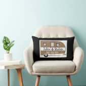 キャンパパーソナライズされたー装飾用クッション「ロームスイートルーム」 ランバークッション (椅子)