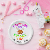 キャンパパーソナライズされたー ペーパープレート (パーティー)