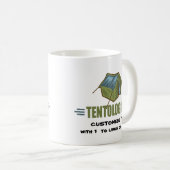 キャンパユーモアのあるー コーヒーマグカップ (正面右)