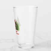 キャンパーでクリスマスを夢見て タンブラーグラス (左)