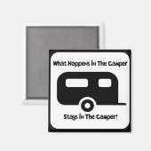 キャンパーで起こること… マグネット (正面/裏面)