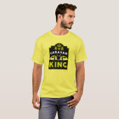 キャンパーのためのキャラバンキングギフト Tシャツ (正面フル)
