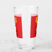 キャンパーのキング – おもしろいCamping RV タンブラーグラス (左)