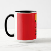 キャンパーのキング – おもしろいCamping RV マグカップ (左)