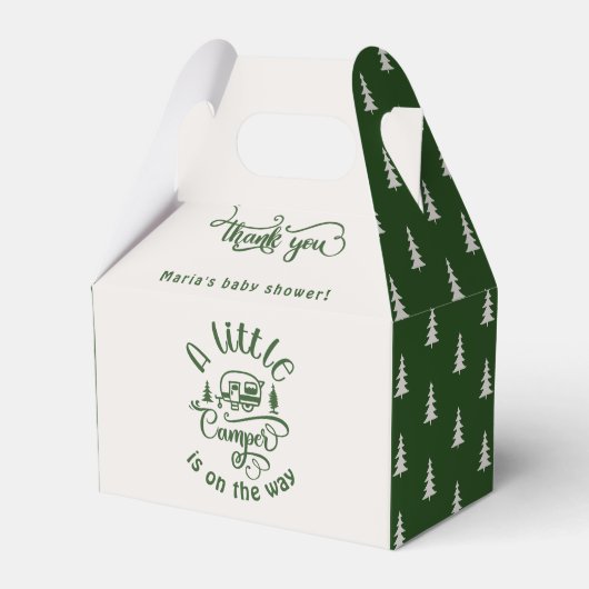 キャンパーのミニマルな小さなベビーショア緑 フェイバーボックス (正面サイド)