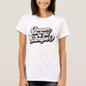 キャンパーの女王 Tシャツ (正面)