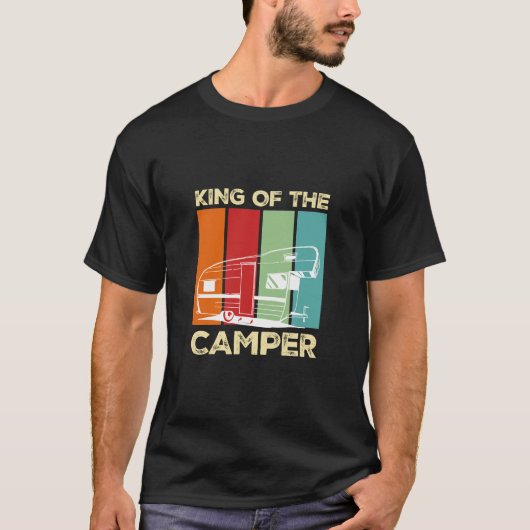 キャンパーの王様 Tシャツ (正面)