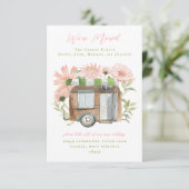 キャンパーの移動中のアナウンス 招待状 (スタンド正面)