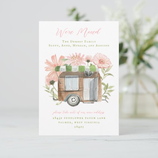 キャンパーの移動中のアナウンス 招待状 (スタンド正面)