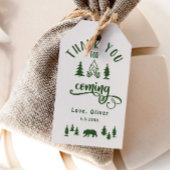 キャンパーの誕生日パーティー1つ ギフトタグ