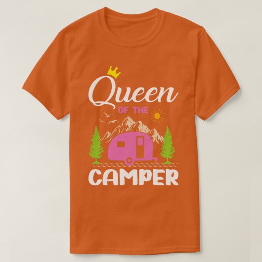 キャンパーの Tシャツ (デザイン正面)