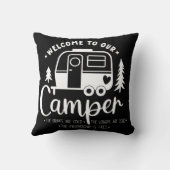 キャンパーへようこそ クッション (裏面)