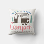 キャンパーへようこそ クッション (裏面)