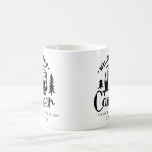 キャンパーへようこそ コーヒーマグカップ (中央)