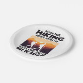 キャンパーギフト |ハイキングアドバイスを取らない ペーパープレート (アングル)