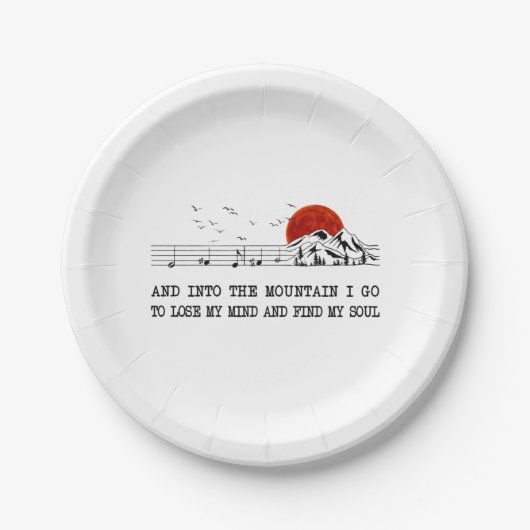 キャンパーギフト |魂の誕生日 ペーパープレート (正面)