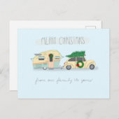 キャンパークリスマスカード シーズンポストカード (正面/裏面)