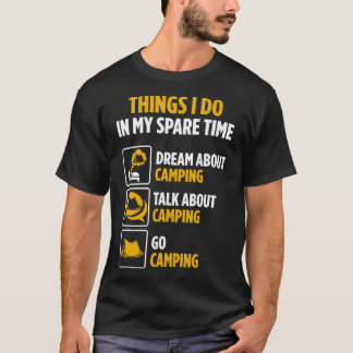 キャンパースペアータイムドリームでキャンプ Tシャツ