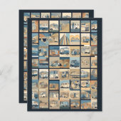 キャンパーズスクラップブック紙 (正面/裏面)