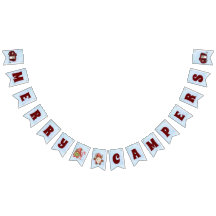 キャンパーズメリークリスマスバナー格言キャンパーデコール