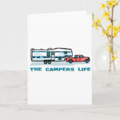 キャンパーズライフ カード (黄色い花)