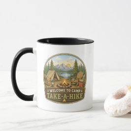キャンパーズ コーヒーマグ "Camp Take-A-Hike" マグカップ
