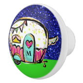 キャンパーセラミックノブ セラミックノブ (右)