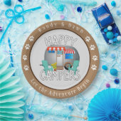 キャンパーソナライズされたピングプレート ペーパープレート (パーティー)