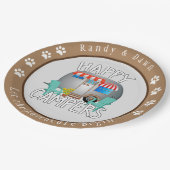 キャンパーソナライズされたピングプレート ペーパープレート (アングル)
