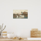 キャンパーダウンマットキャンバス印刷 ポスター (キッチン)