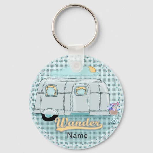 キャンパートレーラー キーホルダー (正面)