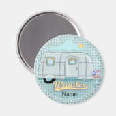 キャンパートレーラー マグネット (正面/裏面)