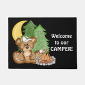 キャンパードアマットへようこそ ドアマット (正面)