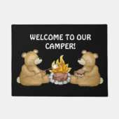 キャンパードアマットへようこそ ドアマット (正面)