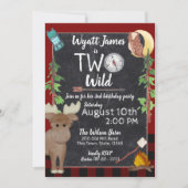 キャンパーバッファロープレイド2ndバースデーキャンプ 招待状 (正面)