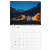 キャンパーメリーキャンプ写真カレンダー カレンダー (3月 2026)